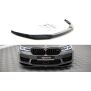 Maxton Design Front Ansatz V.2 / V2 für BMW M5 F90 Facelift schwarz Hochglanz