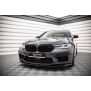 Maxton Design Front Ansatz V.3 / V3 für BMW M5 F90 Facelift schwarz Hochglanz