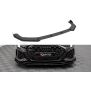 Maxton Design Street Pro Front Ansatz für +Flaps für V.1 / V1 + Flaps Audi RS3 8Y schwarz Hochglanz