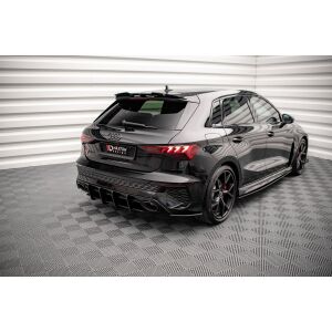 Maxton Design Street Pro Heck Ansatz Flaps Diffusor für Audi RS3 Sportback 8Y