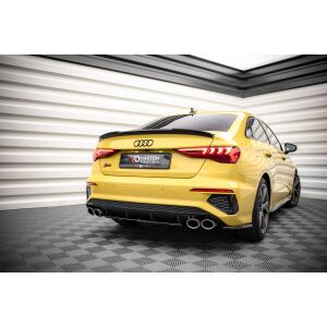 Maxton Design Heck Ansatz Flaps Diffusor für Audi S3...