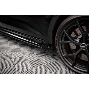 Maxton Design Side Flaps Audi RS3 Sportback 8Y schwarz Hochglanz