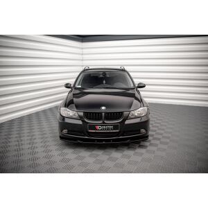 Maxton Design Front Ansatz V.2 / V2 für BMW 3er E90 schwarz Hochglanz