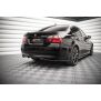 Maxton Design Mittlerer Heckdiffusor Ansatz DTM Look für BMW 3er Limousine E90 schwarz Hochglanz