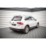 Maxton Design Heck Ansatz Flaps Diffusor für Volkswagen Tiguan Mk2 schwarz Hochglanz