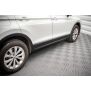 Maxton Design Seitenschweller Ansatz für Volkswagen Tiguan Mk2 schwarz Hochglanz