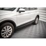 Maxton Design Seitenschweller Ansatz für Volkswagen Tiguan Mk2 schwarz Hochglanz
