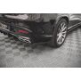 Maxton Design Heck Ansatz Flaps Diffusor V.1 / V1 für Mercedes-Benz GLE Coupe 63 AMG C292 schwarz Hochglanz