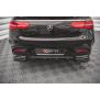Maxton Design Heck Ansatz Flaps Diffusor V.1 / V1 für Mercedes-Benz GLE Coupe 63 AMG C292 schwarz Hochglanz