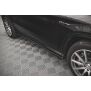Maxton Design Seitenschweller Ansatz für Mercedes-Benz GLE Coupe 63 AMG C292 schwarz Hochglanz