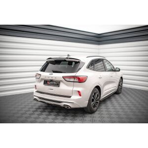 Maxton Design Heck Ansatz Flaps Diffusor für Ford Kuga ST-Line Mk3 schwarz Hochglanz