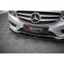 Maxton Design Front Ansatz V.2 / V2 für Mercedes-Benz E AMG-Line Limousine W212 Facelift schwarz Hochglanz