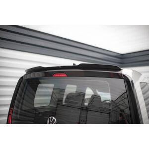 Maxton Design Spoiler CAP für Volkswagen Caddy Mk5 schwarz Hochglanz