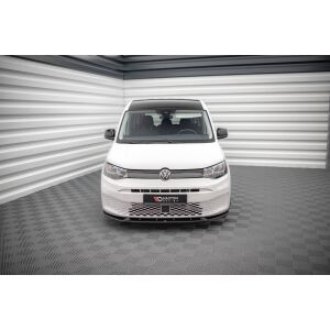 Maxton Design Front Ansatz V.2 / V2 für Volkswagen Caddy Mk5 schwarz Hochglanz