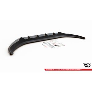 Maxton Design Front Ansatz V.2 / V2 für Volkswagen Caddy Mk5 schwarz Hochglanz