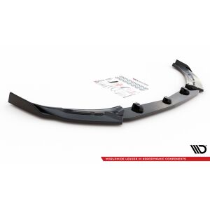 Maxton Design Front Ansatz V.2 / V2 für Mercedes-AMG C63 Coupe C205 Facelift schwarz Hochglanz