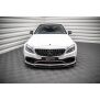 Maxton Design Front Ansatz V.3 / V3 für Mercedes-AMG C63 Coupe C205 Facelift schwarz Hochglanz