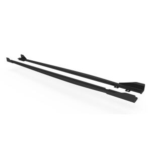 Maxton Design Street Pro Seitenschweller Ansatz für + Flaps Audi RS3 Limousine 8Y schwarz Hochglanz