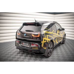 Maxton Design Spoiler CAP für BMW i3 Mk1 Facelift schwarz Hochglanz