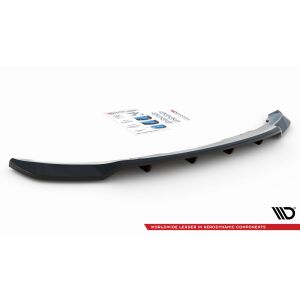 Maxton Design Mittlerer Heckdiffusor Ansatz DTM Look für BMW i3 Mk1 Facelift schwarz Hochglanz