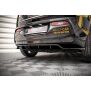 Maxton Design Mittlerer Heckdiffusor Ansatz DTM Look für BMW i3 Mk1 Facelift schwarz Hochglanz
