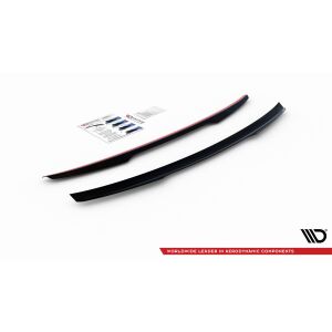 Maxton Design Spoiler CAP für Volkswagen Passat Limousine B8 Facelift schwarz Hochglanz