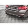 Maxton Design Heckdiffusor Ansatz für BMW M4 F82 schwarz Hochglanz