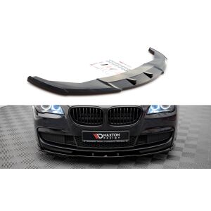 Maxton Design Front Ansatz V.1 / V1 für BMW 7 M-Paket F01 schwarz Hochglanz