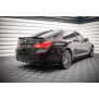 Maxton Design Mittlerer Heckdiffusor Ansatz DTM Look für BMW 7 M-Paket F01 schwarz Hochglanz