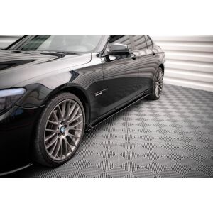 Maxton Design Seitenschweller Ansatz für BMW 7 M-Paket F01 schwarz Hochglanz