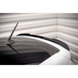 Maxton Design Spoiler CAP für Renault Clio Mk5 schwarz Hochglanz