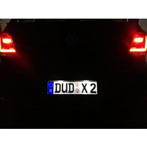 Original VW LED Kennzeichenbeleuchtung Polo 6R 6C Golf 6 7 Passat Amarok