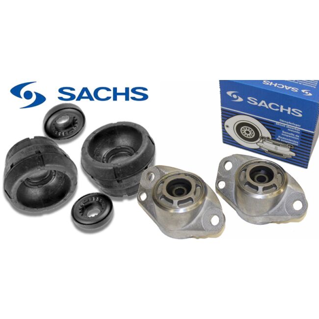 4x Sachs Domlager / Federbeinlager / Stützlager vorn+hinten VW Polo (6R/6C) / UP